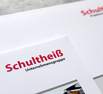 Logorelaunch, Geschäftsausstattung u.m. | Schultheiß Projektentwicklung GmbH, Nürnberg